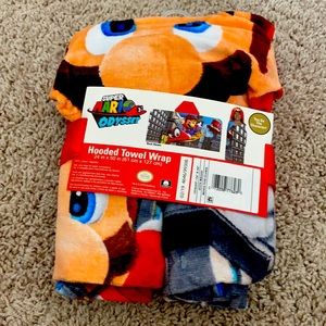Super Mario Odyssey hooded towel